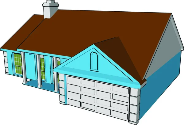 Una Decisión Construir Comprar Una Casa Muy Importante Uno Los — Archivo Imágenes Vectoriales