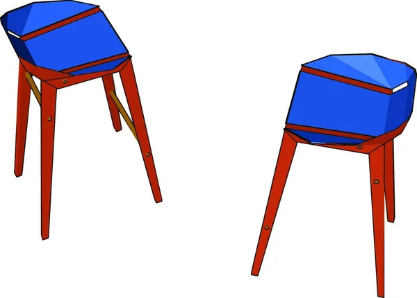 Διανυσματική Απεικόνιση Καρέκλας — Διανυσματικό Αρχείο