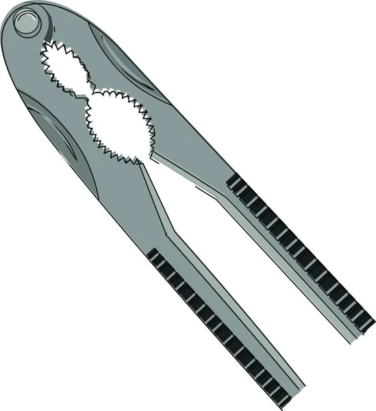 Vector Illustration Set Scissors — Stock Vector
