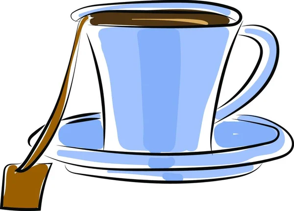 イラスト 白い背景のベクトルのカップ — ストックベクタ