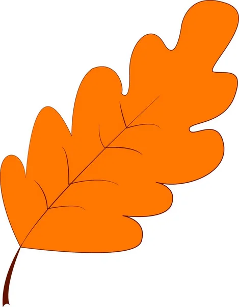 Herbstblätter Vektorillustration — Stockvektor