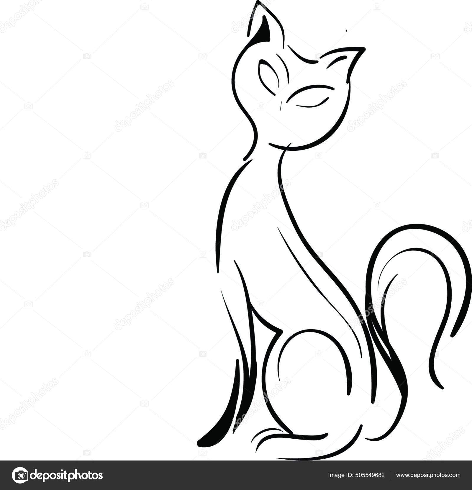 Hvordan tegner jeg bedre kattefjes? : r/sketches, image size:1600x1661