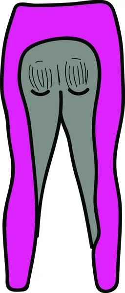 女性脚的图例 — 图库矢量图片