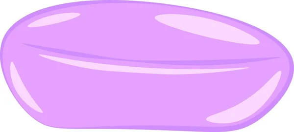 Ilustración Una Bola Púrpura — Vector de stock
