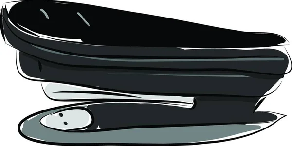 ステープル手描きのデザイン イラスト 白い背景にベクトル — ストックベクタ