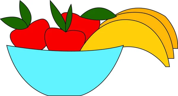 Frukt Handritad Design Illustration Vektor Vit Bakgrund — Stock vektor