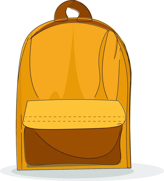 Ilustração Vetorial Uma Bolsa Mulher — Vetor de Stock