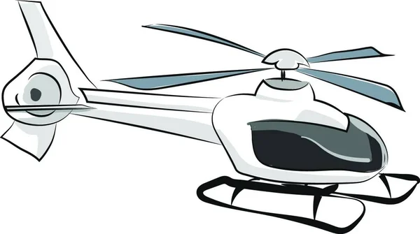 Vektorillustration Eines Cartoon Flugzeugs — Stockvektor