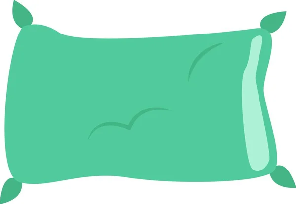 卡通人物枕头的矢量插图 — 图库矢量图片