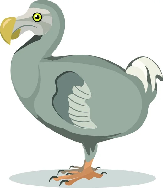 Ilustración Una Caricatura Aves — Vector de stock