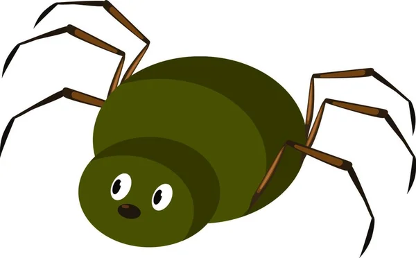 Vector Illustration Cute Cartoon Insect — Stock Vector