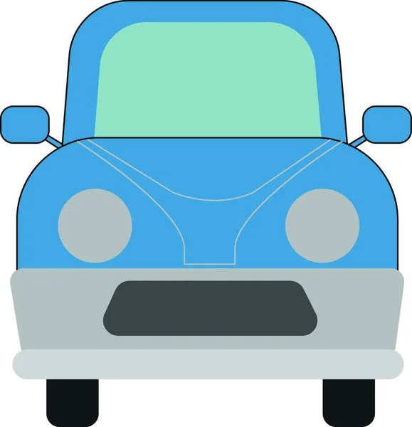 Auto Web Symbol Einfache Illustration — Stockvektor
