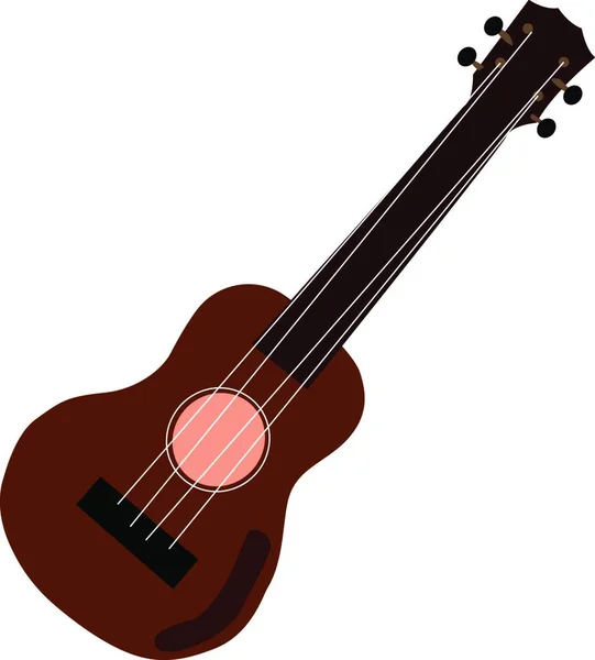 Guitarra Icono Web Diseño Simple — Archivo Imágenes Vectoriales
