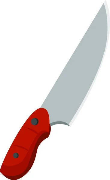 Cuchillo Icono Web Ilustración Simple — Archivo Imágenes Vectoriales