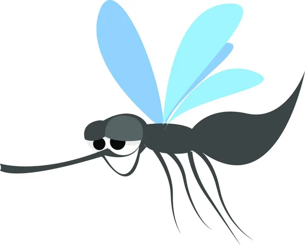 Vektorillustration Eines Niedlichen Cartoon Insekts — Stockvektor