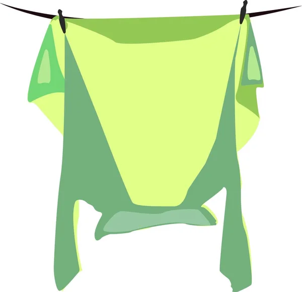 Ropa Interior Con Traje Baño Sobre Fondo Blanco — Vector de stock