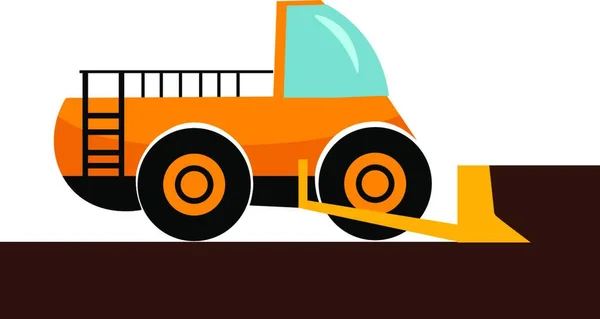 Vector Illustration Truck — Stock Vector