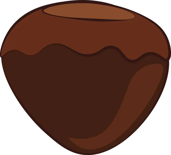 Ilustracja Wektorowa Ikony Ziarna Kawy — Wektor stockowy