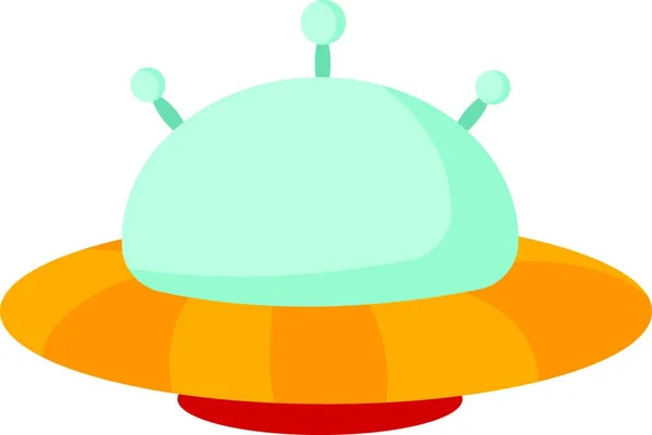 Ufo Web Symbol Einfache Illustration — Stockvektor