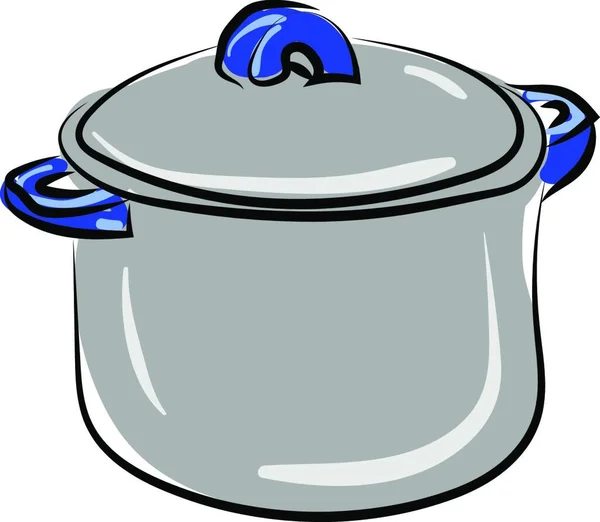 料理用の鍋のイラスト — ストックベクタ
