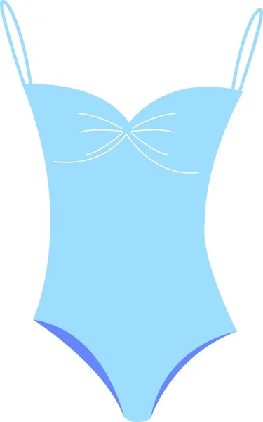 Vektor Illustration Eines Schönen Sexy Bikinis — Stockvektor