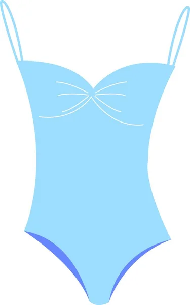 Vector Illustration Beautiful Sexy Bikini — Stock Vector