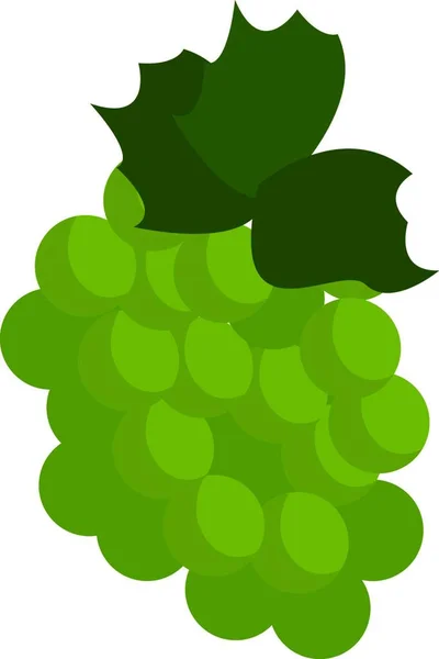 Druiven Web Icoon Eenvoudige Illustratie — Stockvector