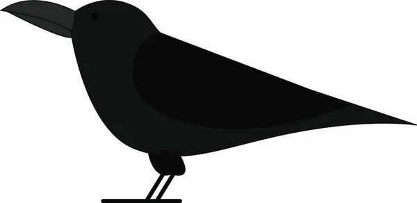 Martı Kuş Ikonu Vektör Illüstrasyonu — Stok Vektör