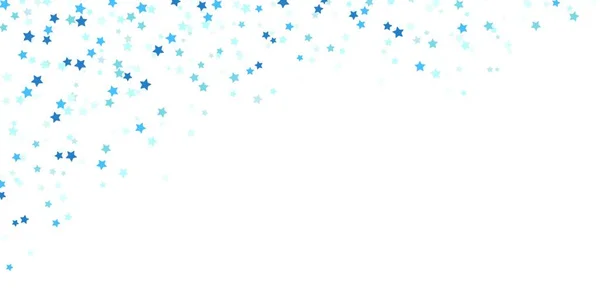 Eps Wektor Plik Pokazujący Spadające Konfetti Śnieg Gwiazdy Górnym Lewym — Wektor stockowy