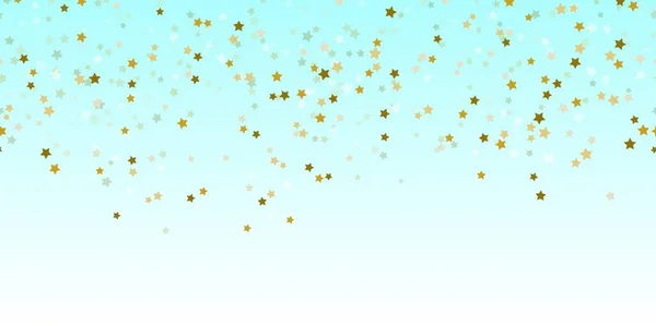 Archivo Vectorial Eps Que Muestra Estrellas Nieve Confeti Que Caen — Vector de stock