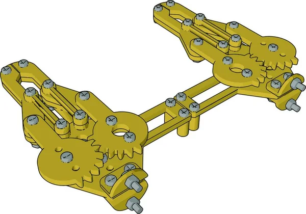 Render Tangan Robot - Stok Vektor