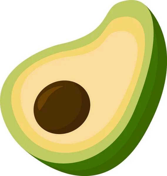 Avocado Web Symbol Einfache Illustration — Stockvektor