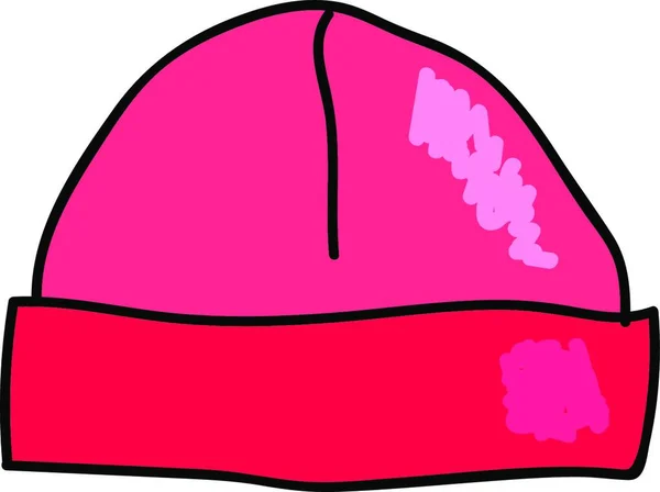 Illustration Une Casquette Féminine — Image vectorielle