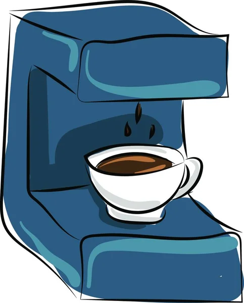 Kávé Csésze Egy Bögre Forró Tea — Stock Vector