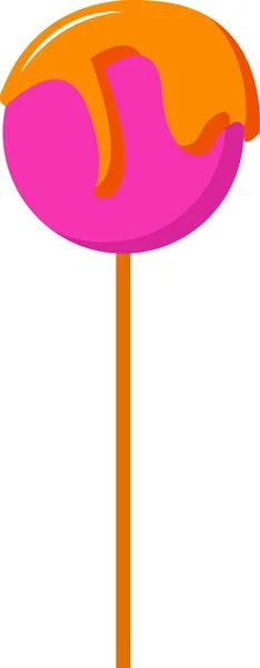 Lollipop Web Icon Vector Illustration — Stock Vector