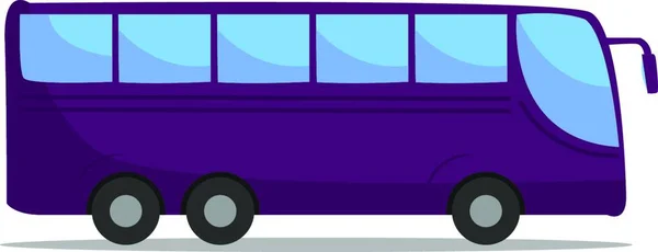 Карикатурная Иллюстрация Автобуса — стоковый вектор