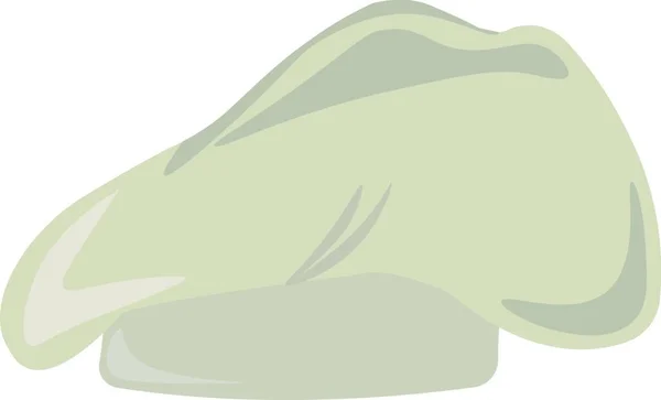 Ilustração Peixe Verde Branco — Vetor de Stock