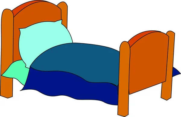 Ilustración Una Silla Dormir — Vector de stock