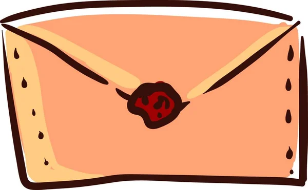 Ilustrasi Dari Kartun Coklat Panas Merah - Stok Vektor