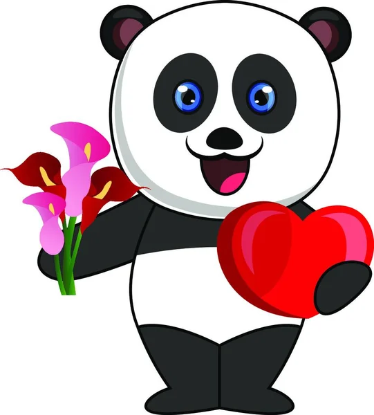 Desenho De Ilustração Vetorial Doodle Animado Urso Panda Segurando Coração  Dia Dos Namorados PNG , Desenho De Coração, Desenho De Urso, Desenho De  Carro Imagem PNG e Vetor Para Download Gratuito