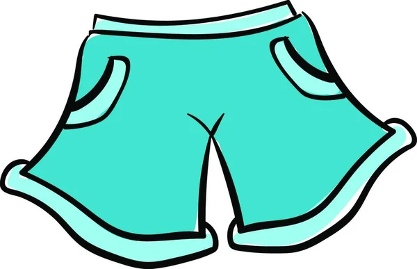 Shorts Icono Web Ilustración Simple — Archivo Imágenes Vectoriales