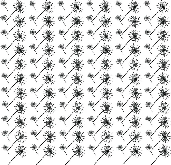 Πικραλίδα Ταπετσαρία Εικονογράφηση Διάνυσμα Λευκό Φόντο — Διανυσματικό Αρχείο