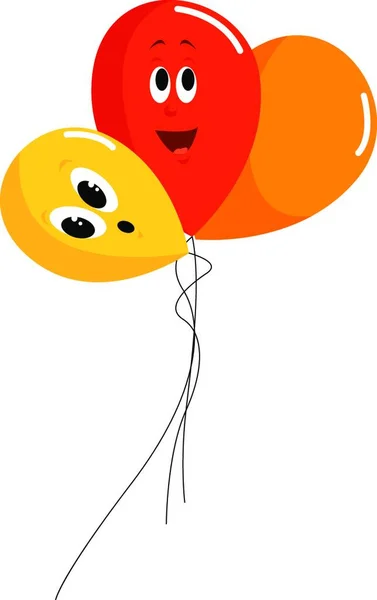 Μπαλόνι Γενεθλίων Μπαλόνια — Διανυσματικό Αρχείο