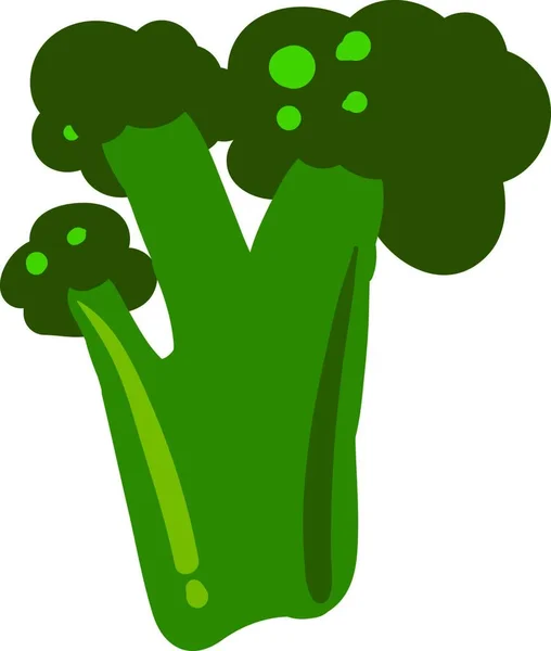 Broccoli Icona Web Semplice Illustrazione — Vettoriale Stock