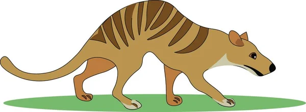 Иллюстрация Милого Карикатурного Жирафа — стоковый вектор