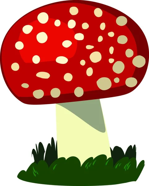 Mushroom Icon Vector Illustration — Stock Vector