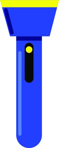 Синій Ліхтарик Ілюстрація Вектор Білому Тлі — стоковий вектор