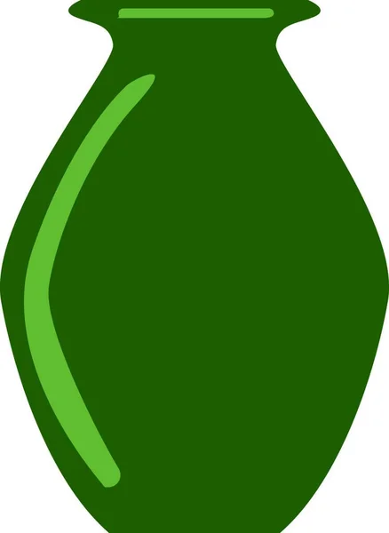 Ilustración Una Planta Verde — Vector de stock