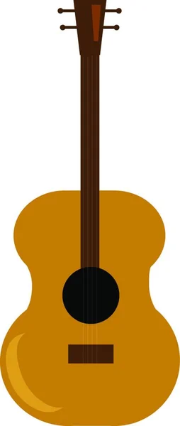 Chitarra Illustrazione Vettoriale Icona Web — Vettoriale Stock