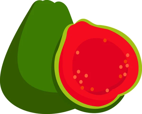 Ilustración Vectorial Una Fruta — Vector de stock